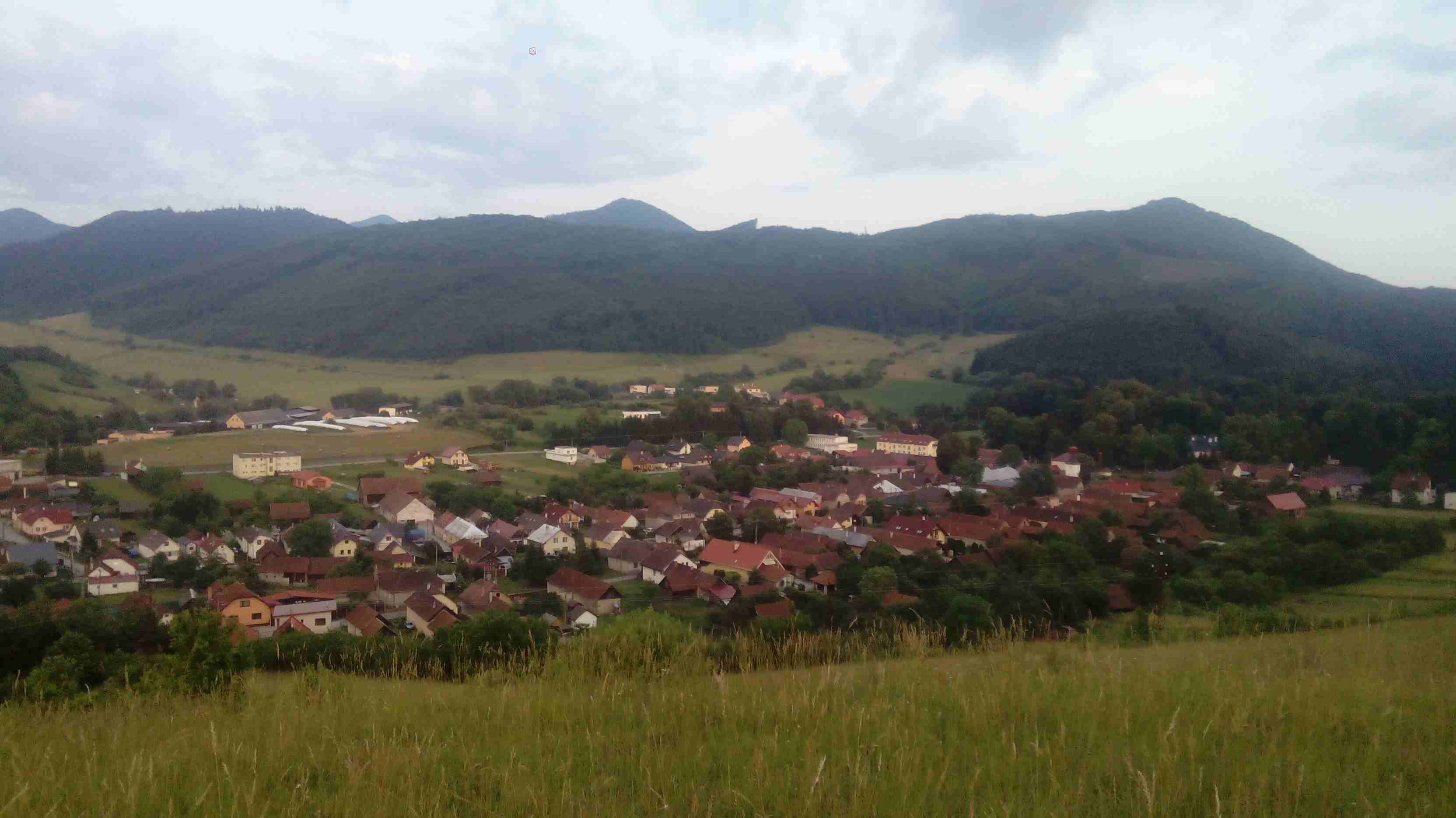pohľad na Tučiansku Štiavničku z Kukučky